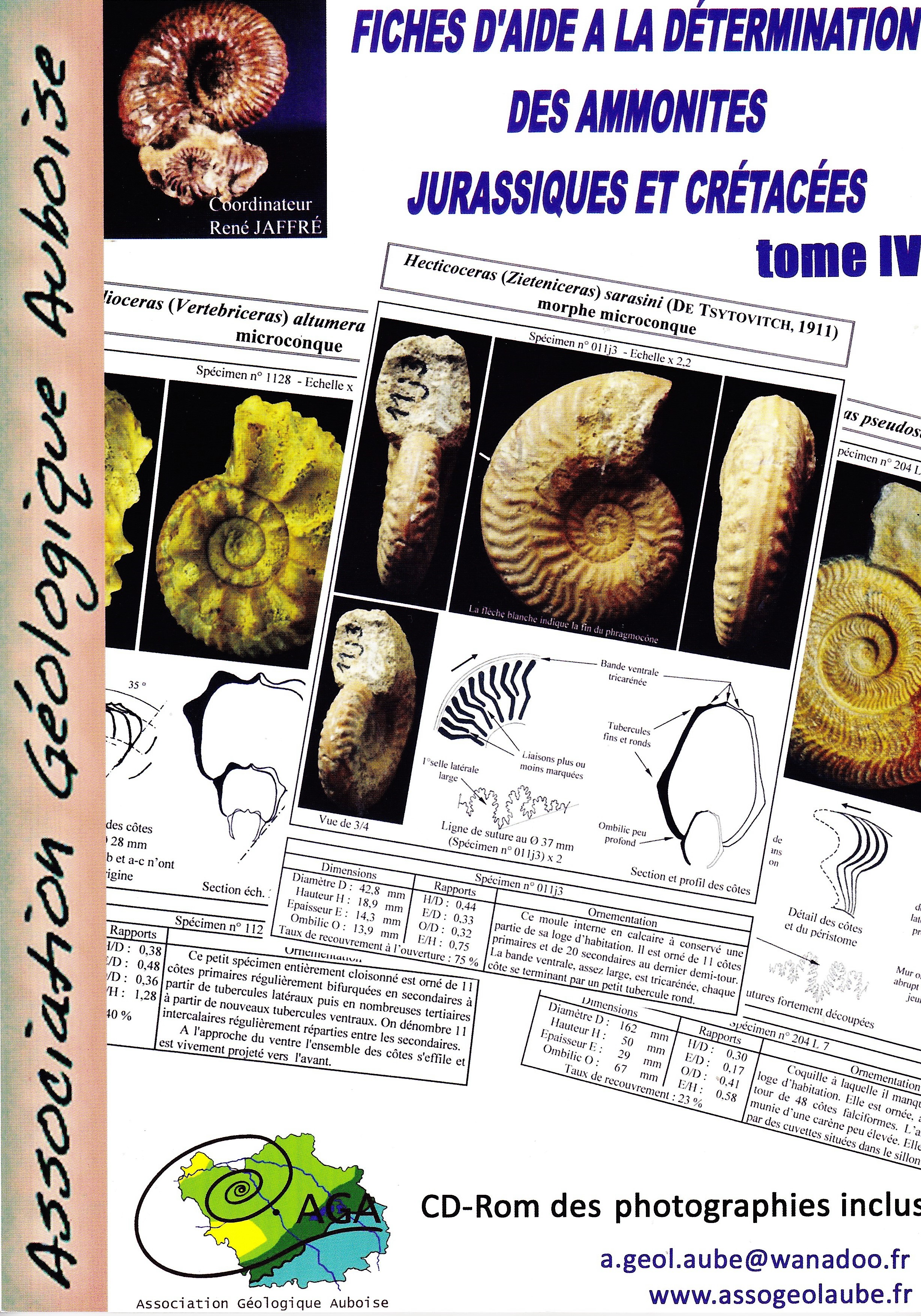 Livres Association Geologique Auboise