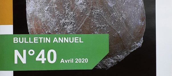Du nouveau avec le Bulletin n°40 et nos éditions numérisées disponibles via notre site